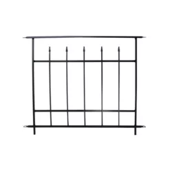 Enchanted Garden Victorian Fence Panel 36" X 48"