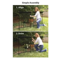 Enchanted Garden Mission Fence -Home N Garden Joy Sales 1711292 4