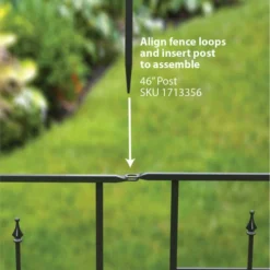 Enchanted Garden Victorian Gate 33" X 36" -Home N Garden Joy Sales 1711413 03