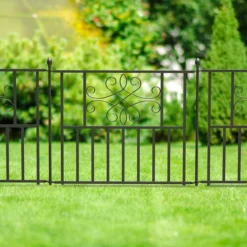 Enchanted Garden Deluxe Scroll Fence Panel 30" X 36" -Home N Garden Joy Sales 1711425 07