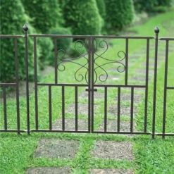 Enchanted Garden Deluxe Scroll Gate 27"x 36" -Home N Garden Joy Sales 1711426 04