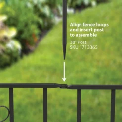 Enchanted Garden Deluxe Scroll End Panel 30" X 14" -Home N Garden Joy Sales 1711427 03