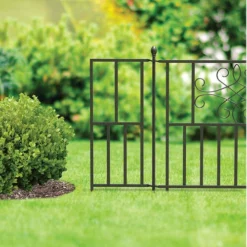 Enchanted Garden Deluxe Scroll End Panel 30" X 14" -Home N Garden Joy Sales 1711427 05