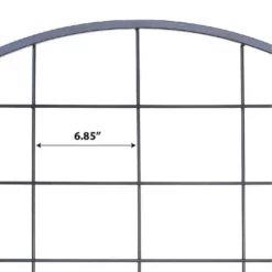 Enchanted Garden Modern Farmhouse Fence Panel 30" X 36" -Home N Garden Joy Sales 1711441 02