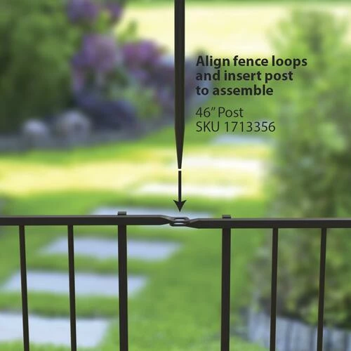 Enchanted Garden Euro Collection Gate 36" X 36" 5 Enchanted Garden Euro Collection Gate 36" X 36" - Image 4