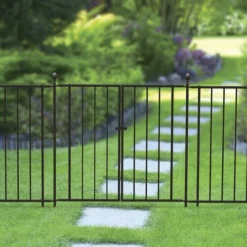 Enchanted Garden 46" Black Tall Post -Home N Garden Joy Sales 1713356 3