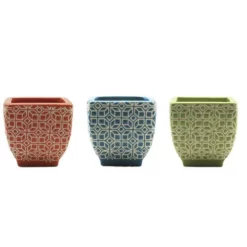 Enchanted Garden™ Ceramic Citronella Candle 3-Pack