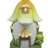 Enchanted Garden™ 14" Solar LED Fairy House Statue -Home N Garden Joy Sales 21HY41580A LIT