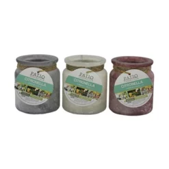 Enchanted Garden™ 5oz Frosted Citronella Candle - Assorted Colors -Home N Garden Joy Sales 22734 2