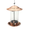 Enchanted Garden® Copper Roof Tube Bird Feeder -Home N Garden Joy Sales 266 1394 Enchanted Garden Tube Feeder front