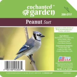 Enchanted Garden™ Peanut Bird Suet Cake - 11 Oz 7 Enchanted Garden™ Peanut Bird Suet Cake - 11 Oz -Home N Garden Joy Sales 266 2117Label View