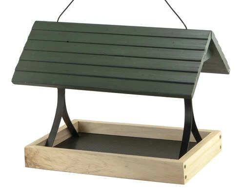 Enchanted Garden® Green Fly-Through Bird Feeder 3 Enchanted Garden® Green Fly-Through Bird Feeder