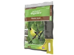 Enchanted Garden™ Thistle Seed Finch Food Seed - 25 Lb -Home N Garden Joy Sales 2661346 Thistle Seed Side 1
