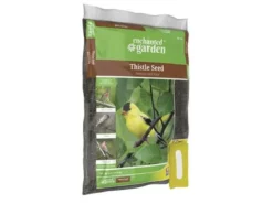 Enchanted Garden™ Thistle Seed Finch Food Seed - 25 Lb -Home N Garden Joy Sales 2661346 Thistle Seed Side 2