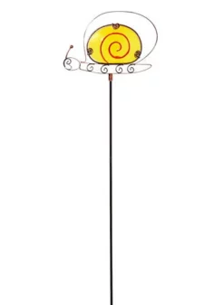 Enchanted Garden™ Quirky Friends Garden Stake - Assorted Styles -Home N Garden Joy Sales 277 3418 Garden Frds Plant stakes Snail