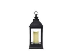 Enchanted Garden™ Resin Flameless Candle LED Lantern