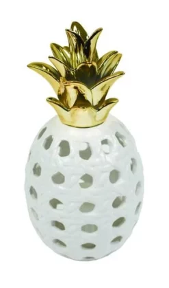 Enchanted Garden™ 12" Ceramic Flameless Candle LED Lantern