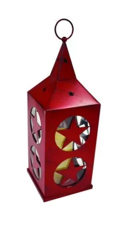 Enchanted Garden™ 17" Metal Cut Out Flameless Candle LED Lantern - Assorted Colors 16 Enchanted Garden™ 17" Metal Cut Out Flameless Candle LED Lantern - Assorted Colors -Home N Garden Joy Sales 277 5111 A3