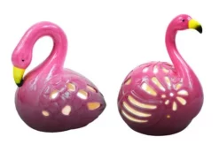 Enchanted Garden™ 8" Ceramic Flameless Tealight Candle LED Lantern - Assorted Styles 10 Enchanted Garden™ 8" Ceramic Flameless Tealight Candle LED Lantern - Assorted Styles -Home N Garden Joy Sales 277 5137 A2 1