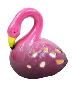 Enchanted Garden™ 8" Ceramic Flameless Tealight Candle LED Lantern - Assorted Styles 12 Enchanted Garden™ 8" Ceramic Flameless Tealight Candle LED Lantern - Assorted Styles -Home N Garden Joy Sales 277 5137 A5