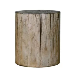 Enchanted Garden™ 17" Round Wood Garden Stool -Home N Garden Joy Sales 277 5190 P ALT