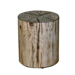 Enchanted Garden™ 17" Round Wood Garden Stool -Home N Garden Joy Sales 277 5190 P LF
