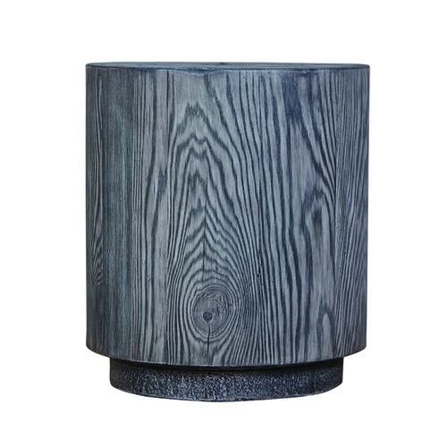 Enchanted Garden™ 17" Round Dark Wood Garden Stool 6 Enchanted Garden™ 17" Round Dark Wood Garden Stool - Image 4