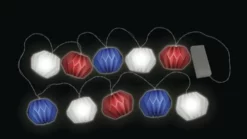 Enchanted Garden™ 6'4" 10-Light Americana Lantern LED Light String -Home N Garden Joy Sales 277 5466 2 3100