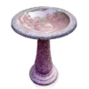 Enchanted Garden™ 17.7" Resin Bird Bath - Assorted Colors -Home N Garden Joy Sales 277 5586 BBRED 1800