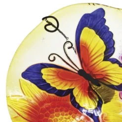 Enchanted Garden™ 11" Glass Butterfly Bird Bath -Home N Garden Joy Sales 277 5672 08 2200px
