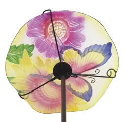 Enchanted Garden™ 11" Glass Butterfly Bird Bath -Home N Garden Joy Sales 277 5672 09 2700px