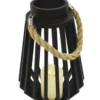Enchanted Garden™ 13.5" Black Wooden LED Lantern 1 Enchanted Garden™ 13.5" Black Wooden LED Lantern -Home N Garden Joy Sales 277 5817 01