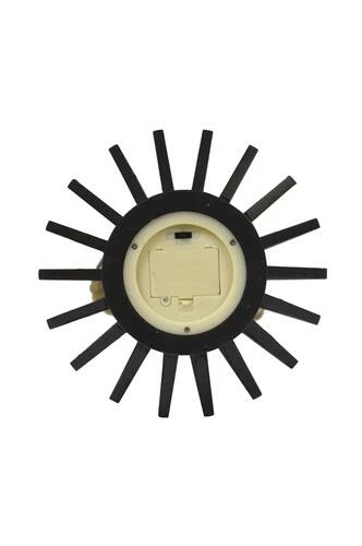 Enchanted Garden™ 13.5" Black Wooden LED Lantern 4 Enchanted Garden™ 13.5" Black Wooden LED Lantern - Image 2