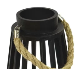 Enchanted Garden™ 13.5" Black Wooden LED Lantern 17 Enchanted Garden™ 13.5" Black Wooden LED Lantern -Home N Garden Joy Sales 277 5817 05