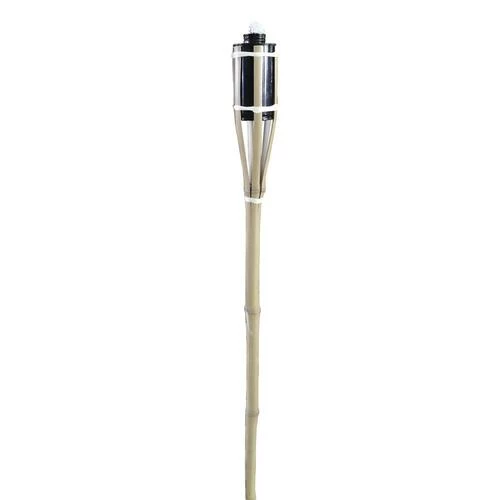 Enchanted Garden™ 24" Natural Basic Bamboo Patio Torch 3 Enchanted Garden™ 24" Natural Basic Bamboo Patio Torch