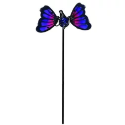 Enchanted Garden™ Mini Butterfly Garden Stake - Assorted Styles -Home N Garden Joy Sales 2771074 purplered 2017