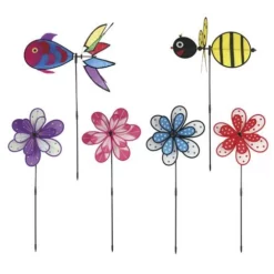 Enchanted Garden™ Pinwheel Garden Spinner Stake - Assorted Styles