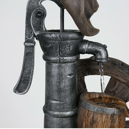 Enchanted Garden™ 28" Tiered Water Pump Outdoor Water Fountain 9 Enchanted Garden™ 28" Tiered Water Pump Outdoor Water Fountain - Image 7