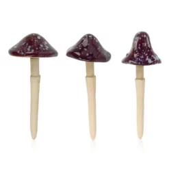 Enchanted Garden™ Mushroom Garden Stake - Assorted Styles -Home N Garden Joy Sales 2773401 P WHT 1800px