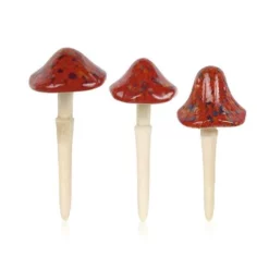 Enchanted Garden™ Mushroom Garden Stake - Assorted Styles -Home N Garden Joy Sales 2773401 R WHT 1800px