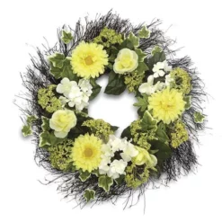 Enchanted Garden™ 24" Spring Wreath - Assorted Styles -Home N Garden Joy Sales 2773456B