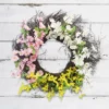 Enchanted Garden™ 24" Spring Wreath - Assorted Styles -Home N Garden Joy Sales 2773456 A