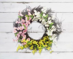 Enchanted Garden™ 24" Spring Wreath - Assorted Styles