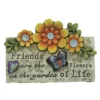 Enchanted Garden™ 5" Inspirational Flower Outdoor Wall Art - Assorted Styles 1 Enchanted Garden™ 5" Inspirational Flower Outdoor Wall Art - Assorted Styles -Home N Garden Joy Sales 2773715 P 1