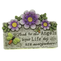 Enchanted Garden™ 5" Inspirational Flower Outdoor Wall Art - Assorted Styles 11 Enchanted Garden™ 5" Inspirational Flower Outdoor Wall Art - Assorted Styles -Home N Garden Joy Sales 2773715 P 3