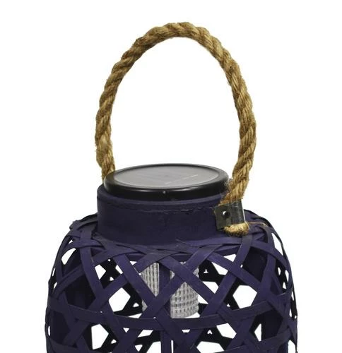 Enchanted Garden™ 12" Bamboo Solar LED Lantern - Assorted Colors 12 Enchanted Garden™ 12" Bamboo Solar LED Lantern - Assorted Colors - Image 10