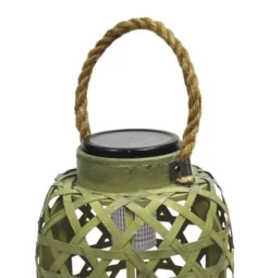 Enchanted Garden™ 12" Bamboo Solar LED Lantern - Assorted Colors 25 Enchanted Garden™ 12" Bamboo Solar LED Lantern - Assorted Colors -Home N Garden Joy Sales 2773853 08 2400px