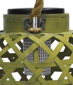 Enchanted Garden™ 12" Bamboo Solar LED Lantern - Assorted Colors 27 Enchanted Garden™ 12" Bamboo Solar LED Lantern - Assorted Colors -Home N Garden Joy Sales 2773853 10 1000px