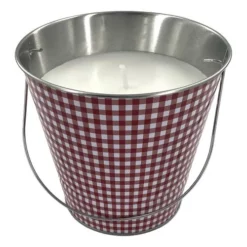Enchanted Garden™ Metal Bucket Patriotic Citronella Candle - Assorted Colors 9 Enchanted Garden™ Metal Bucket Patriotic Citronella Candle - Assorted Colors -Home N Garden Joy Sales 2773868 21092PR Red 1800px