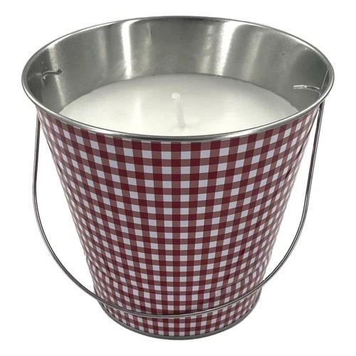 Enchanted Garden™ Metal Bucket Patriotic Citronella Candle - Assorted Colors 5 Enchanted Garden™ Metal Bucket Patriotic Citronella Candle - Assorted Colors - Image 3